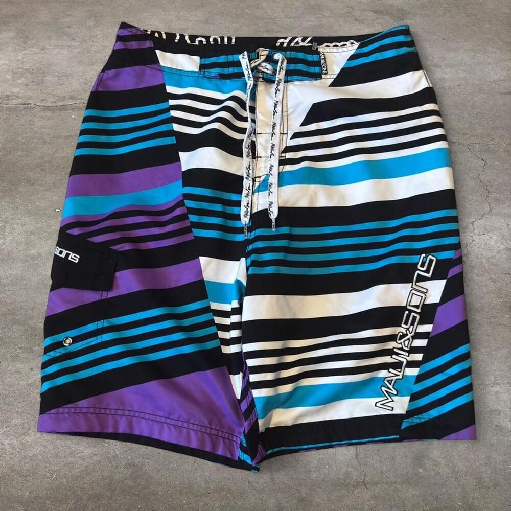 Unbranded Men's multi Swim-briefs-shorts